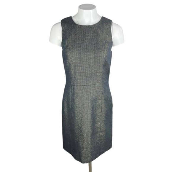 Michael Kors Dresses & Skirts - MICHAEL Michael Kors Metallic Sheath Dress Sz 6